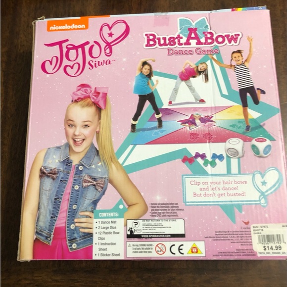 Nickelodeon JoJo Siwa BustABoy Dance Game.5+( 2-4players) - Picture 1 of 4